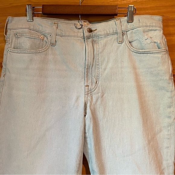 Madewell The Mid Rise Perfect Vintage Jean in Fitzgerald Wash 32 Plus Size NWT - Picture 6 of 16